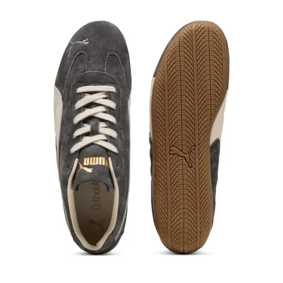 PUMA Women’s Speedcat Faded Sneakers (Cast Iron/Alpine Snow) - Picture 5 of 16